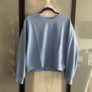 Lululemon Softstreme Perfectly Oversized Cropped Crew